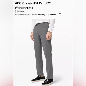 Lululemon ABC Classic-Fit 32” Warpstreme